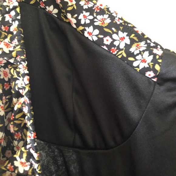 LILY ROSE Women’s Skater Dress Semi Sheer Lined Size XXL Juniors Moulded Bra New - Picture 8 of 15